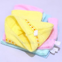 4 pcs Wash Lap Bayi Lap Mandi Bayi Waslap Mandi baby BY WL-01 - MIX COLOUR