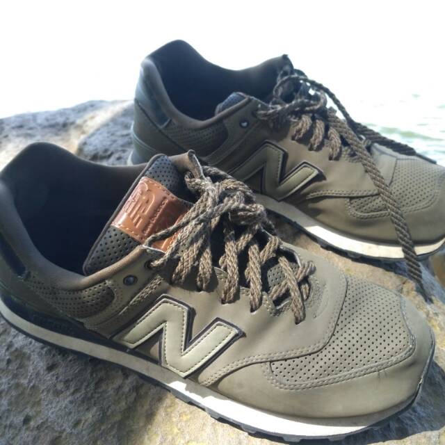 new balance olive green 574