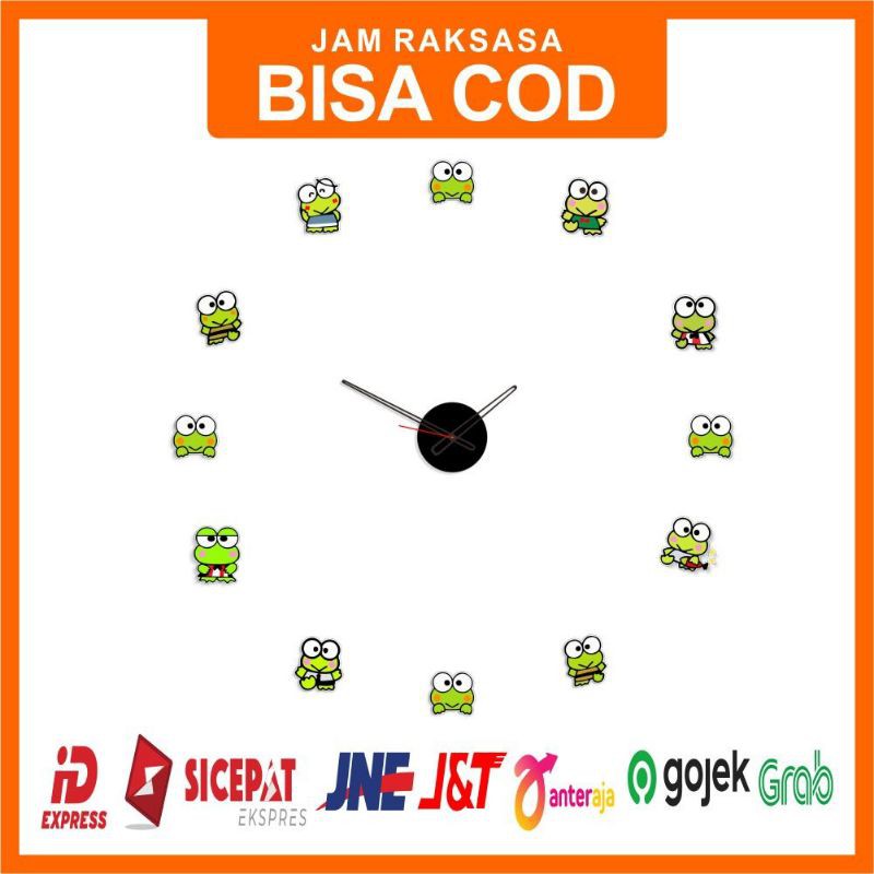 JAM DINDING RAKSASA KEROPI / JAM DINDING RAKSASA KEROPPI / JAM DINDING KEROPI