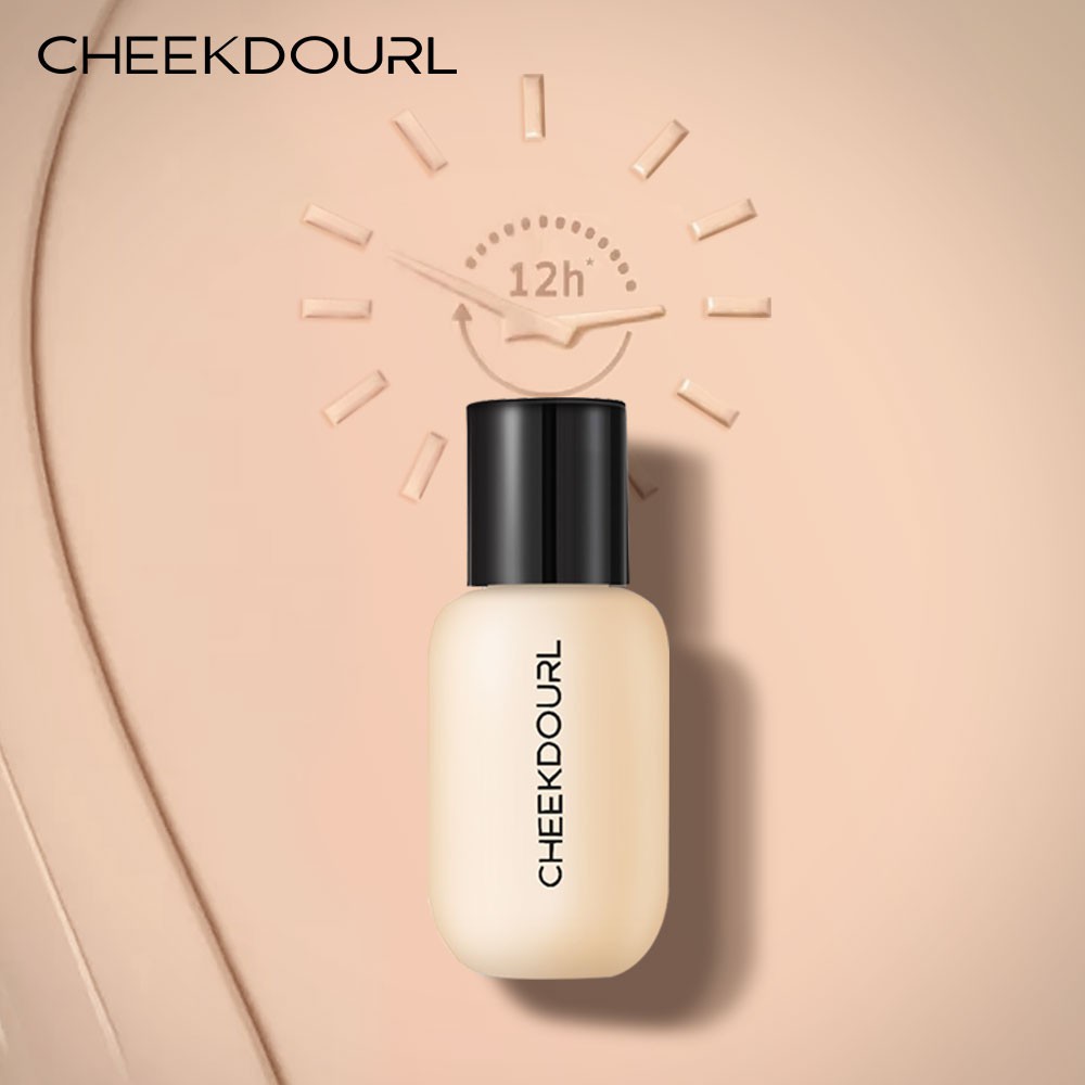 CHEEKDOURL Forever Perfect Liquid Foundation Long Lasting Oil Control Cream MakeUp Kosmetik  Long la