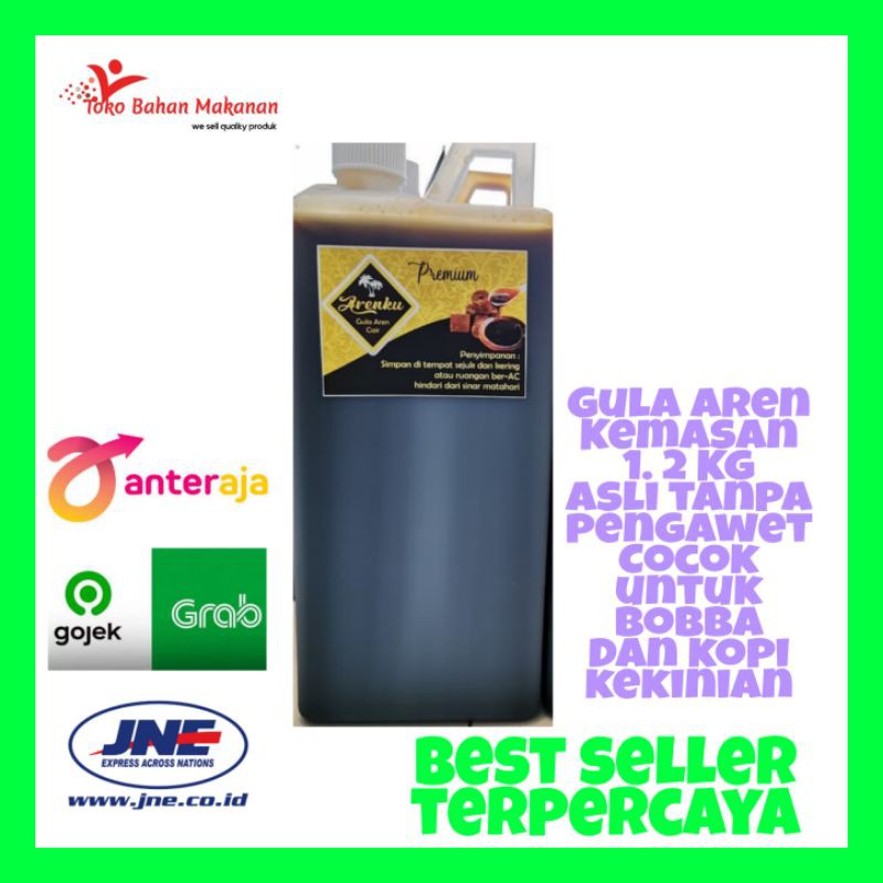 

Gula Aren cair asli 100% kemasan 1 Kg