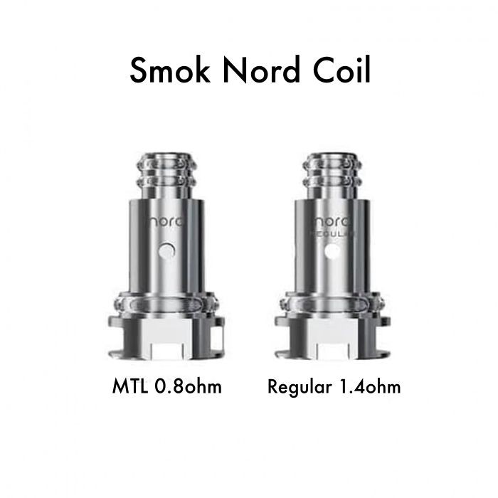 Coil Smok Nord Replacement - 100% Authentic - Smok Nord Coil Pod Vape - 0.6 OHM Mesh Coil