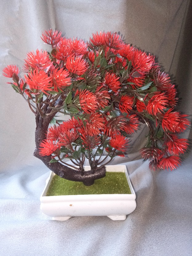Es603 Bunga Hias Bonsai Sabit Jarum