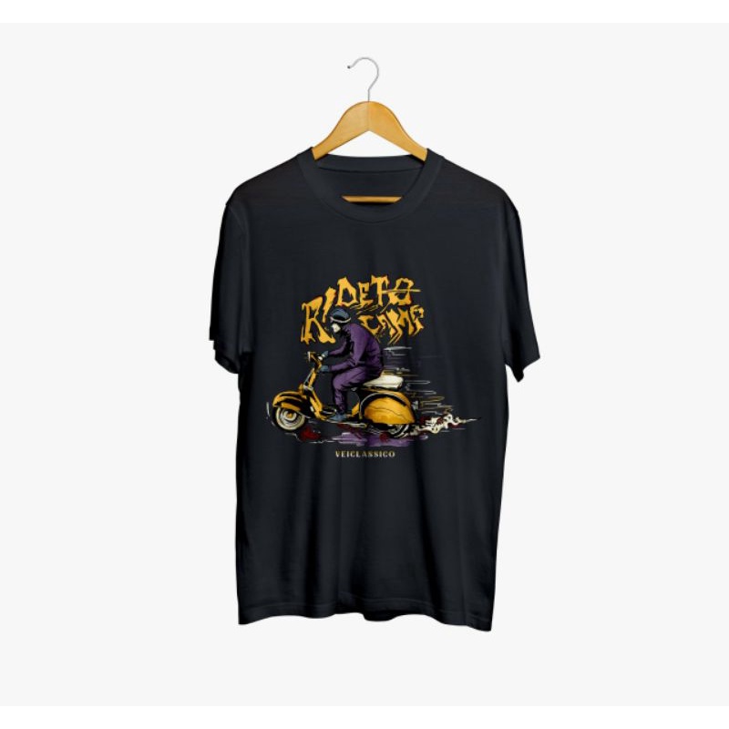 KAOS ANAK VESPA / KAOS DISTRO VESPA LENGAN PENDEK /KAOS VESPA ORIGINAL BRAND VEICLASSICO / KAOS PELE