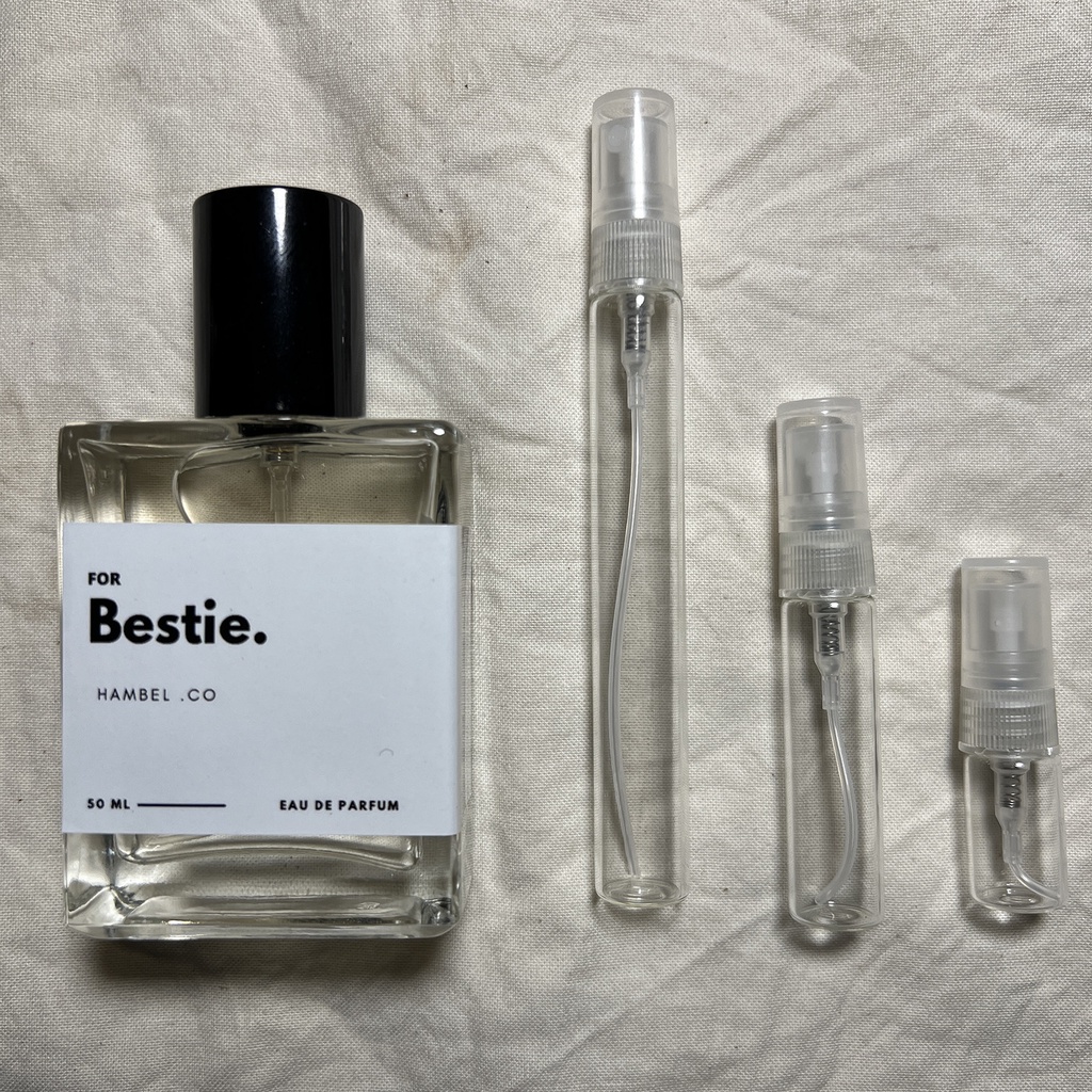 [Decant Share] HAMBEL Parfum | Cuddle | Oliver | Tabrani | Candu | Staycation | Bestie | Me Time