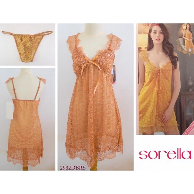 Baju Tidur Wanita Sorella Full Lace Premium Sexy Lingerie / Pakaian