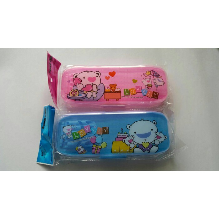 

Tempat Pensil plastik Transparant