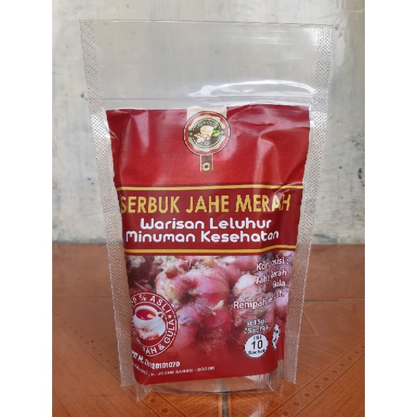 

Serbuk Jahe Merah Warisan Leluhur