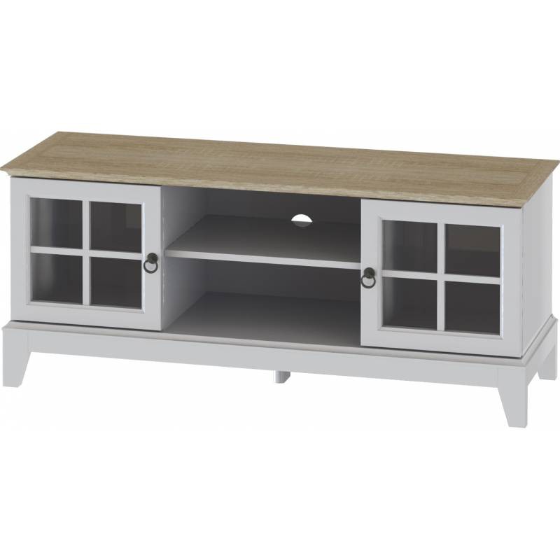 

JYSK Meja TV Murah TV Bench Viskan 119X35X50CM White Oak