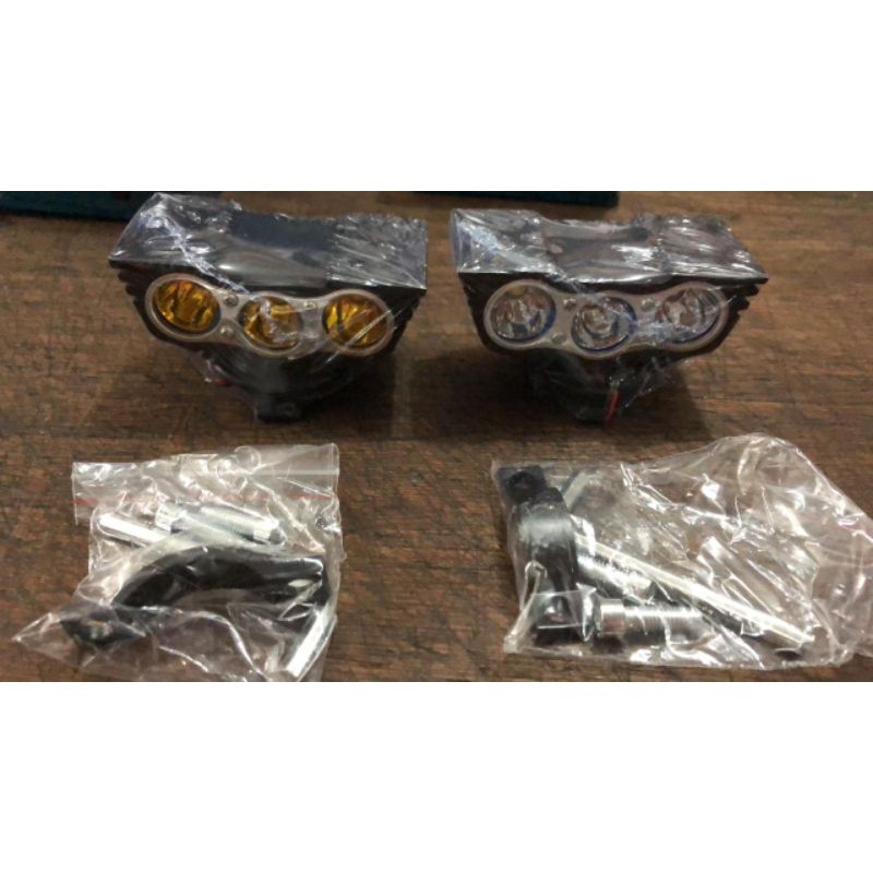 LAMPU TEMBAK SOROT LED 3MATA LAMPU LED OWL BURUNG HANTU ULTRAFIRE 3 MATA MOBIL MOTOR CRF KLX NMAX