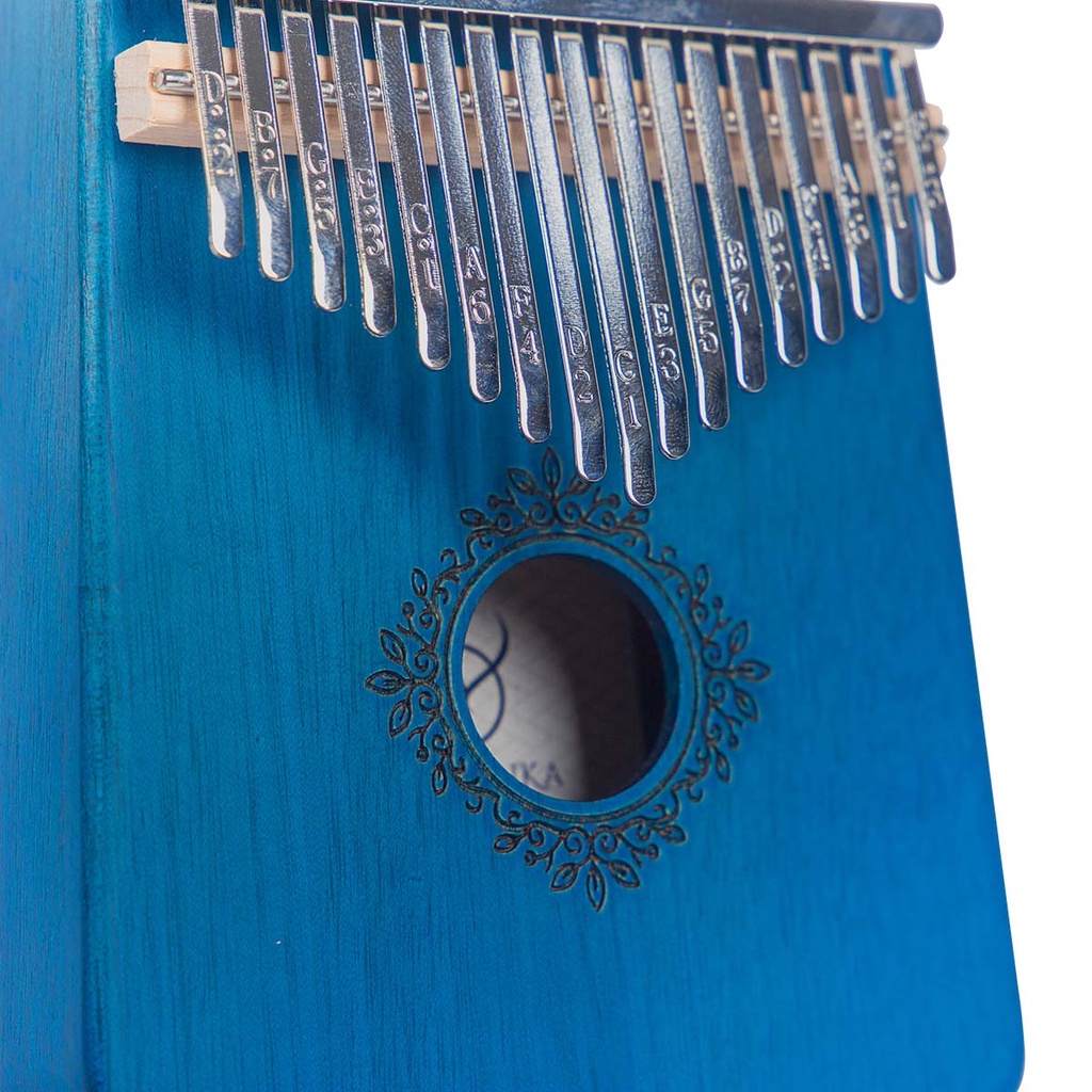 Kalimba Akustik Mandalika Biru KL-02 BL