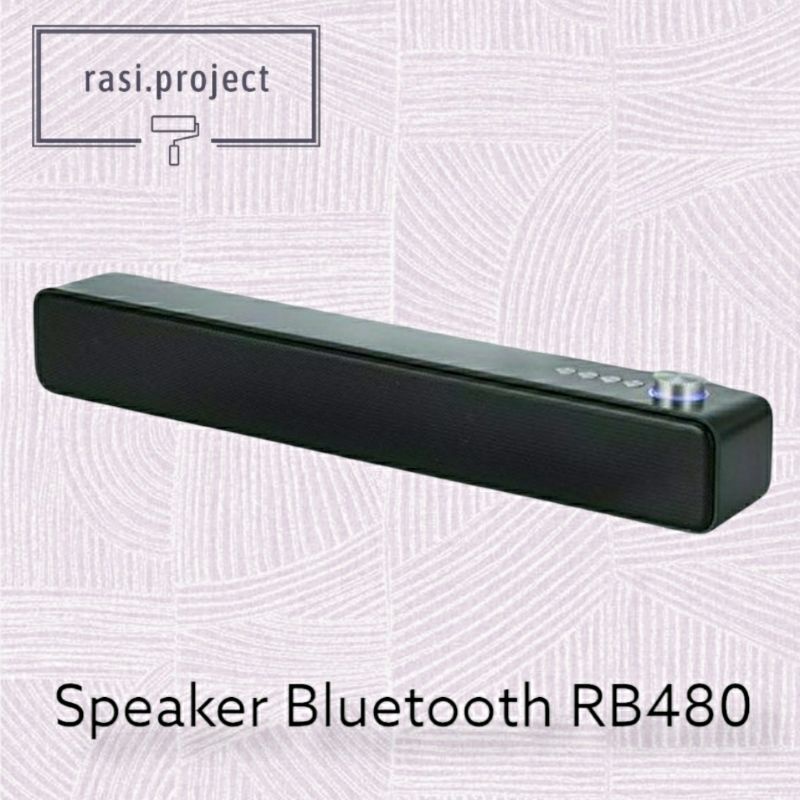 Robot RB480 Bluetooth Soundbar Speaker Black