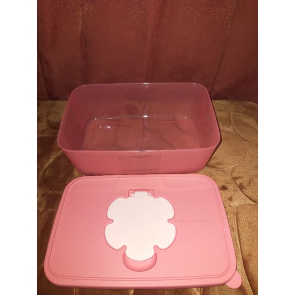 TISSUE BOX TUPPERWARE