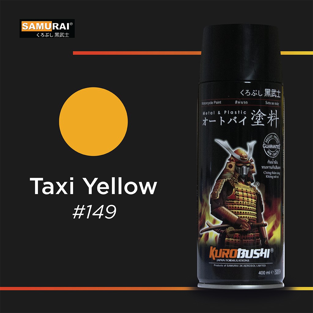 

Samurai No Star 149 - Taxi Yellow
