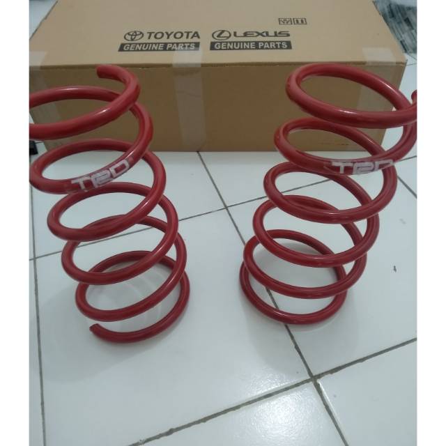 Coil spring rush TRD Ultimo depan sepasang asli original