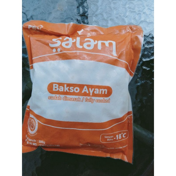 Jual Salam Bakso Ayam Kerikil 500g Shopee Indonesia