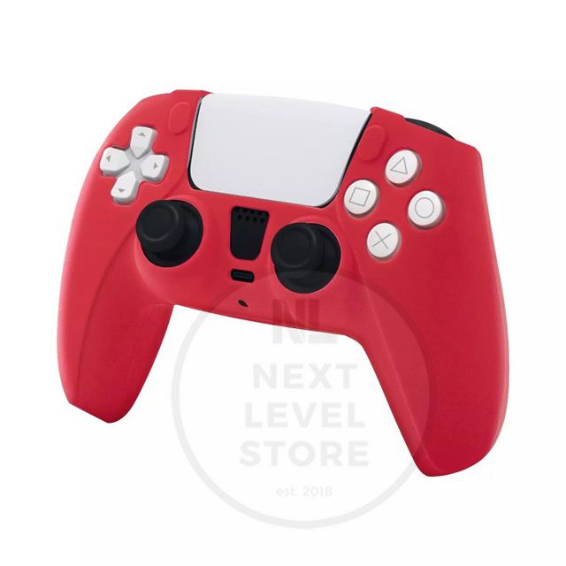 PS5 DOBE Silicon Case PS 5 Silikon Stick Pelindung Stik ORIGINAL - MERAH