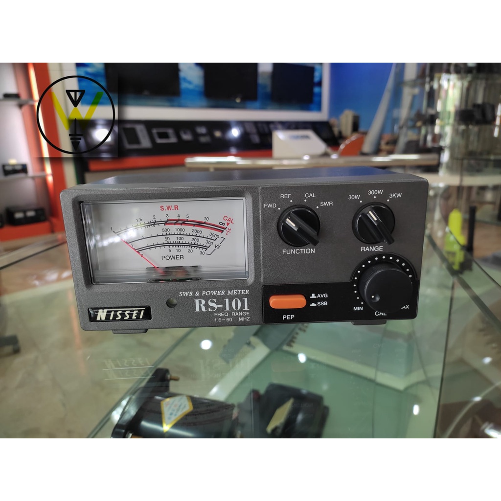 NISSEI RS-101 SWR/POWER METER RS101 BARU GARANSI RESMI 1 TAHUN ORI