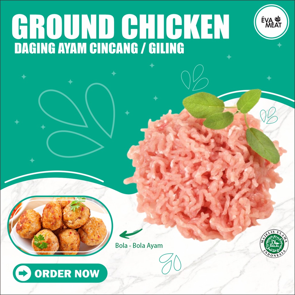 

daging ayam cincang - daging giling ayam - minced chicken - ground chicken - cincang ayam bandung