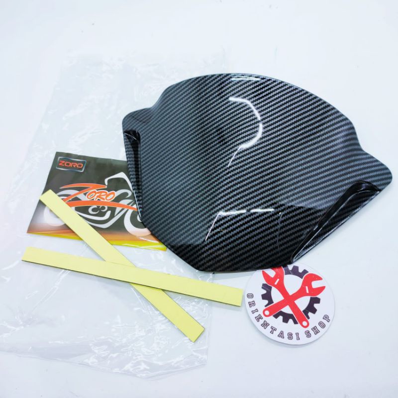 Visor BEAT Karbu Carbon kilat WINSIL BEAT OLD KARBURATOR cover winshield