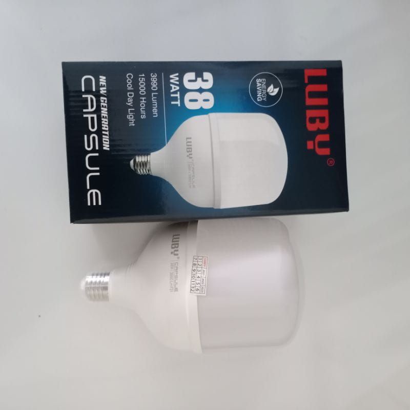 Lampu LED Capsule Bohlam LED Luby Original 5w,10w,14w,18w,28w,38w,45w,50w Tahan 15000 Hours