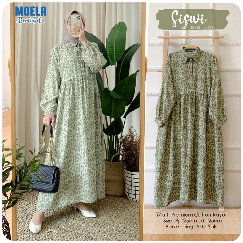 Dress Gamis Siswi Ld 125 by Original Moela Berlabel