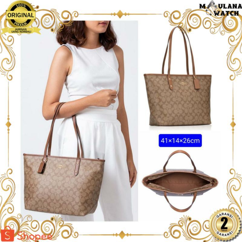 Tas Wanita Coach Tote Bag 58292 Best Seller