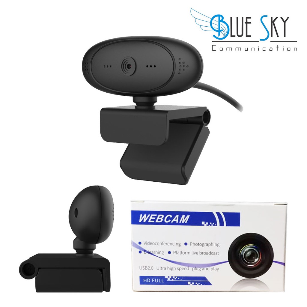 WEBCAM PC02 OVAL 1080P HD