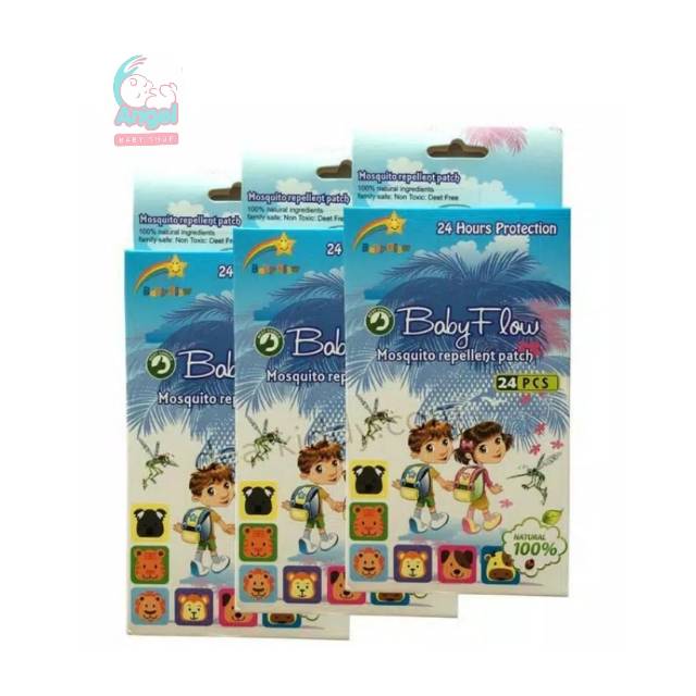 Baby Flow Mosquito Repellent Patch ( Stiker Nyamuk )isi 24