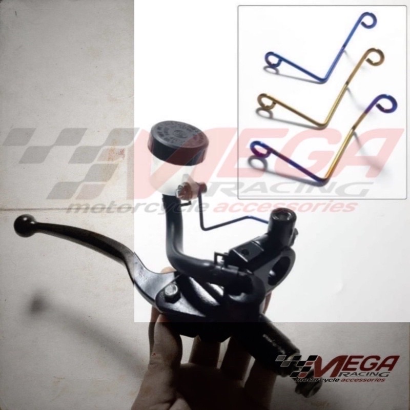 Tabung Minyak Rem Model Smoke mini Thailand Bisa Dipasang Depan Dan Belakang Botol Oli Rem Tabung Kecil Kaca Model Universal Motor Beat Vario Scoopy Mio Fino xrider satria fu mega pro vixion ninja r jupiter mx nmax pcx adv lexy fino xeon soul gt supra fit