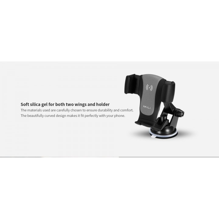 MiLi HG-C10 - CarMate Wireless Fast Charging Car Charger Mount