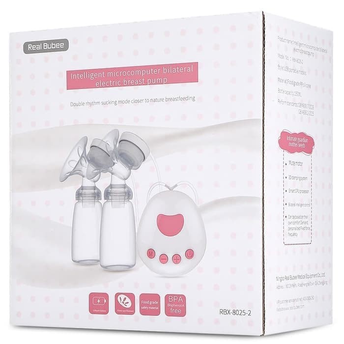 NA - Pompa Asi Elektrik Usb Free BPA - Breast Pump Real Bubee Elektric 8025