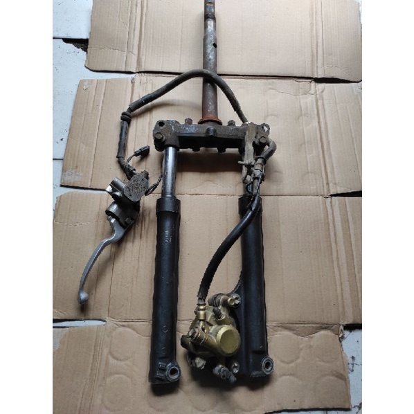 Shock breaker Depan Mio Smile / Mio Soul / Pnp Mio J Set Segitiga Cakram Original Copotan