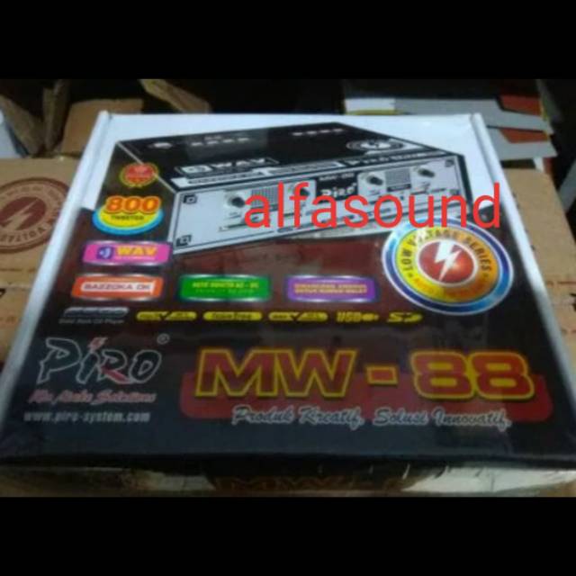 Ampli PIRO MW88 Amplifier Walet MW 88