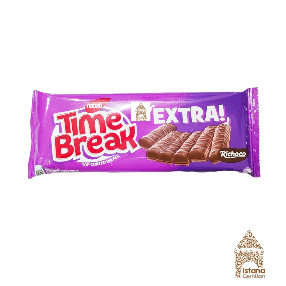 Nabati Time Break EXTRA Wafer Cokelat 48 Gram