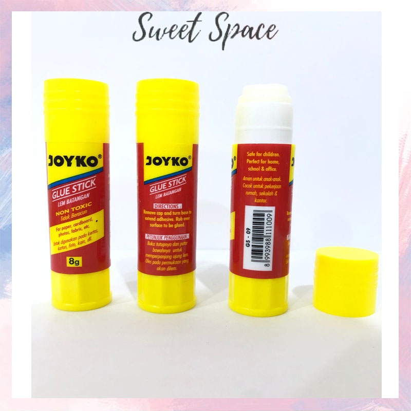 LEM KERTAS STICK PUTAR 8GR JOYKO | GLUE STICK JOYKO [SWEETSPACE]