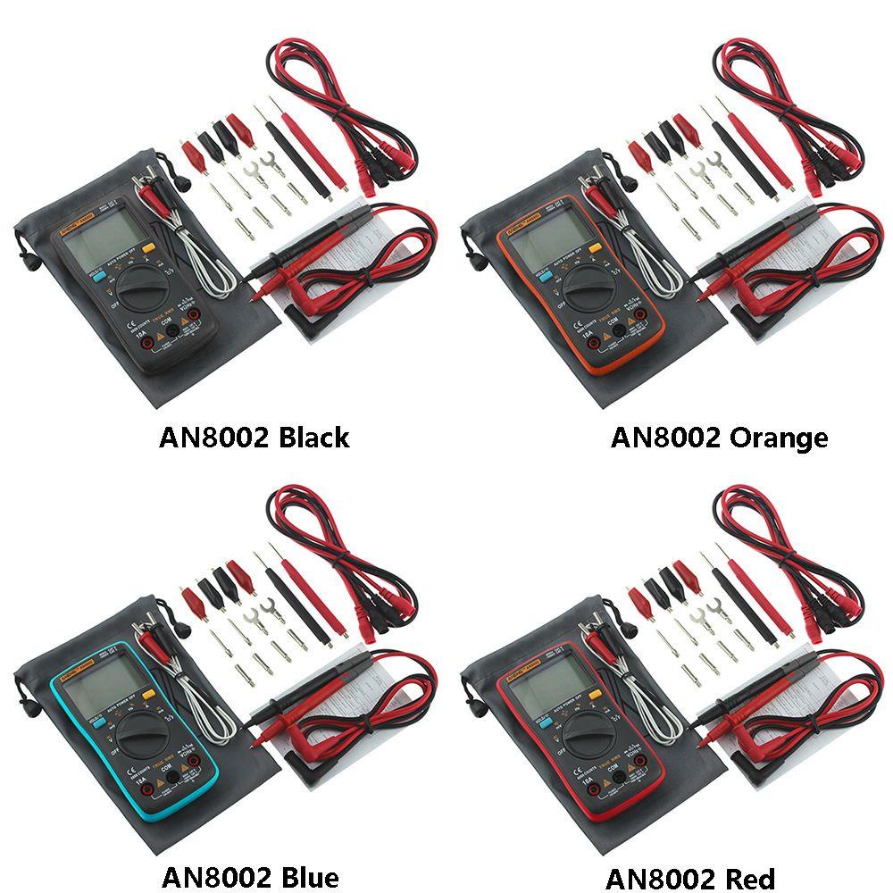 Solighter Digital Smart Multimeter Multifungsi 6000hitan Transistor Capacitor Tester Digital Profesional Meter