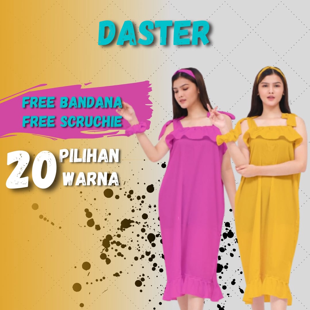 DRS02 Baju Tidur Daster Baby Doll Babydoll Dres Dress Drees Mini Midi Pendek Seksi Sexy Sexi All Siz