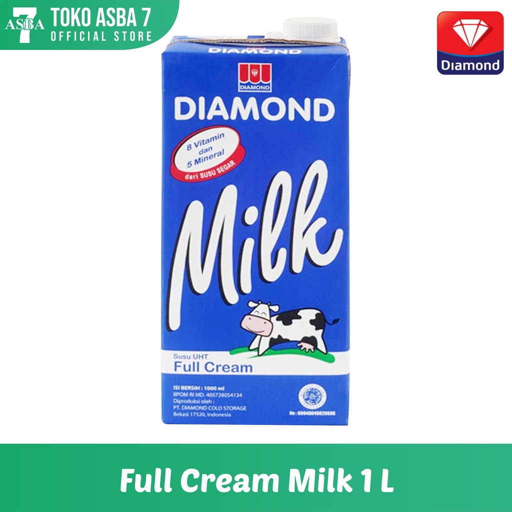 

DIAMOND MILK UHT FULL CREAM 1000ML