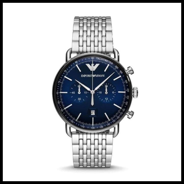 Emporio Armani Jam Tangan Pria - Silver Ar11238