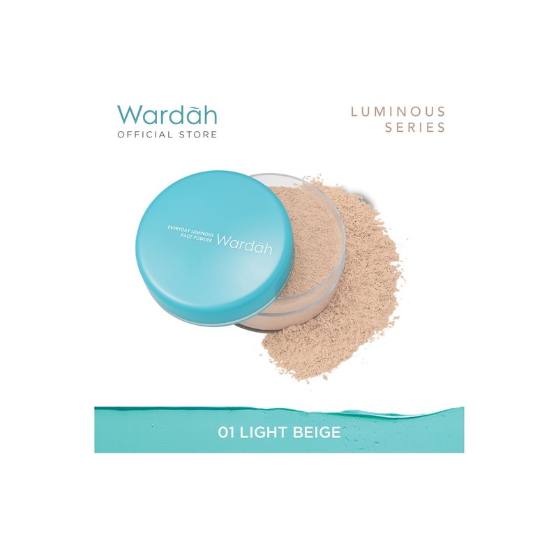 Wardah Everyday Luminous Face Powder 30 gr / Wardah Bedak Tabur / Wardah Everyday Luminous Series