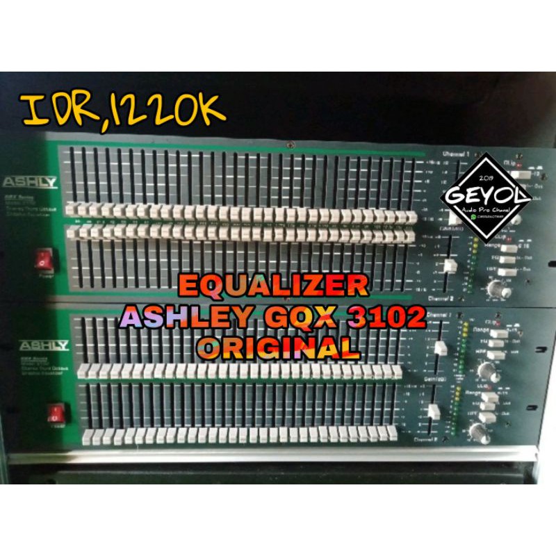 EQUALIZER ASHLEY GQX 3102 ORIGINAL