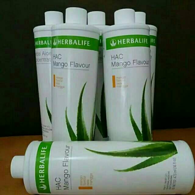 Herbalife aloe original dan mango original bergaransi bisa gosend bisa cod beda hrga ya