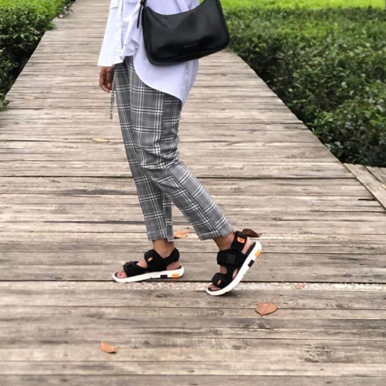 [MCO.26Au22l] CELANA KOTAK ZARA WANITA JUMBO XXL BAHAN SEMI WOLL - PLAID PANTS KOTAK - CELANA TARTAN