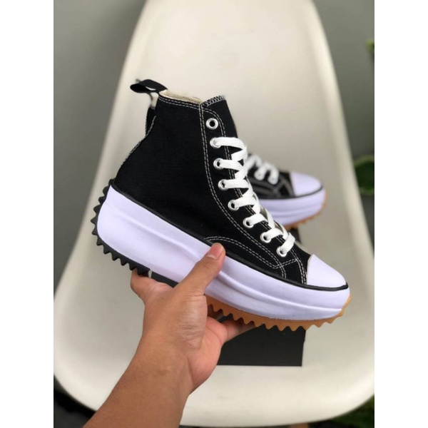 Sepatu Wanita Sepatu Converse JW Anderson Run Star Hike Hight Hitam - Sepatu Cewek Import Sepatu Wan