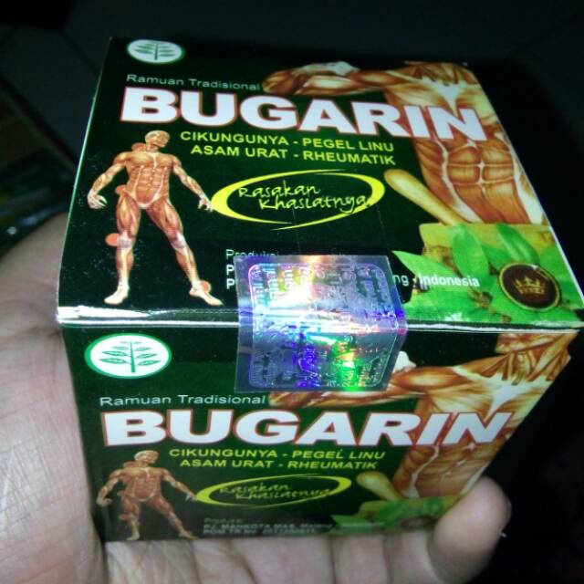 BUGARIN kapsul original air madu per box isi 10 sachet