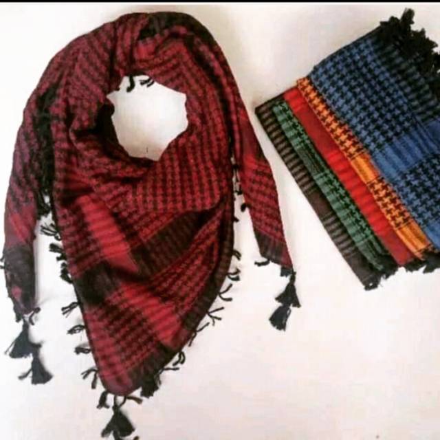 Sorban motif kotak terkeren