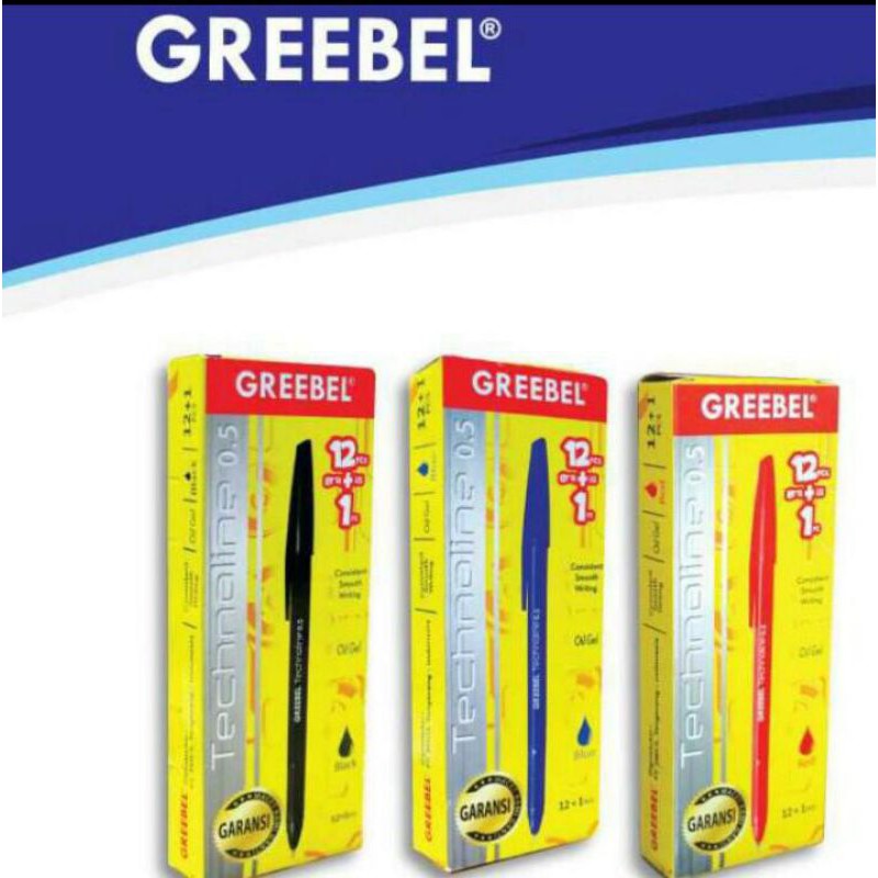 

Pulpen Greebel (1 pak isi 13 pcs)