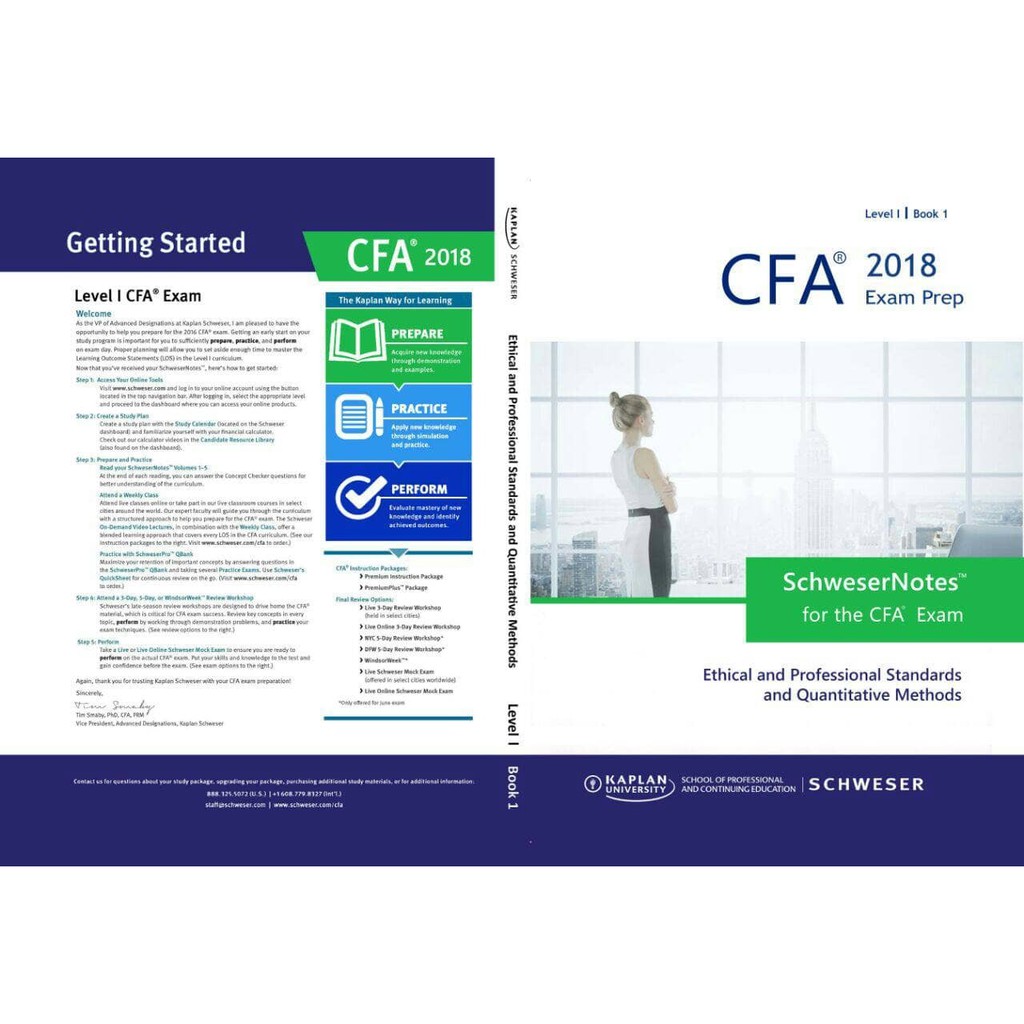 

Penjual CFA Level 1 2018 Exam Hardcopy printed version TERMURAH