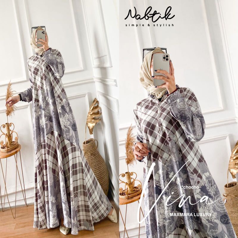 Vina Dress Maxmara Luxury Original by Nabtik